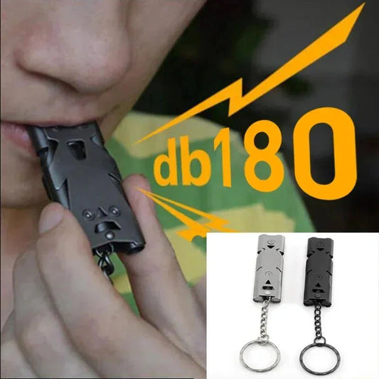 Twin-Tube Emergency Whistle